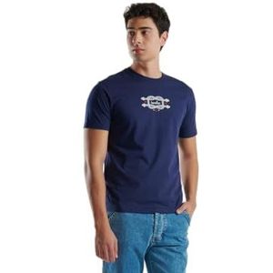 United Colors of Benetton T-shirt, Blauw, XS