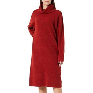 BOSS Gebreide damesjurk, medium rood, S