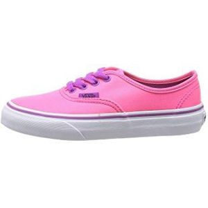 Vans Authentieke, uniseks lage sneakers voor kinderen, Roze Neon Roze Pur, 33 EU