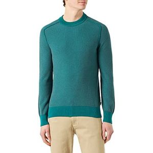 BOSS Heren Knitwear Knitted_Sweater, Open Green, XL