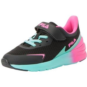 FILA Crusher V Kids loopschoen, Black Pink Glo, 30 EU, Black Pink Glo, 30 EU