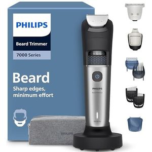 Philips - Baardtrimmer 7000-serie - Metalen Mesjes - 100% Waterdicht - Model BT7670/15