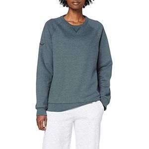 Trigema Sweatshirt voor dames met opgeruwde binnenkant, Jeans-melange, XL