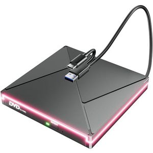 Externe CD-drive - RGB - DVD-speler - USB 3.0 - Compatibel met Laptop en Desktop