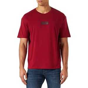 Wrangler Men's SMALL Box Tee Shirt, Rhubarb RED, X-Large