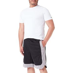 Champion Legacy Authentic Pants Soft Mesh Tape Logo Bermuda Shorts, zwart, XL voor heren