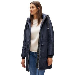 STREET ONE Dames A201862 Parka, Gravity Blue, 36, Gravity Blue, 36