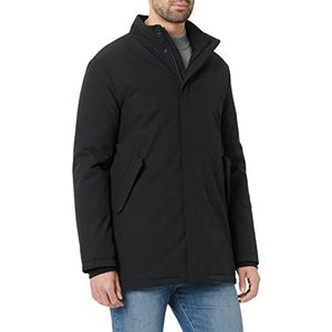 SELETED HOMME Heren Slhpeel Coat B Noos Jas, Zwart, L