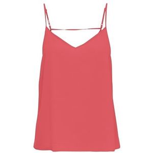 ONLY Dames Onlnova Life Paris Singlet Solid Ptm Top, roze of sharon, 40