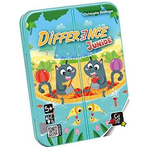 Gigamic - Difference Junior Breinbreker - vanaf 4 jaar - Een van de beste spellen van 2016 - voor 2 tot 6 spelers - GIG-GMDJ