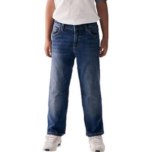 LTB Jeans Jongens-jeansbroek Rafiel B rechte gemiddelde taille met ritssluiting in middenblauw - maat 104 cm, Marlin Blue Wash 53318, 104 cm
