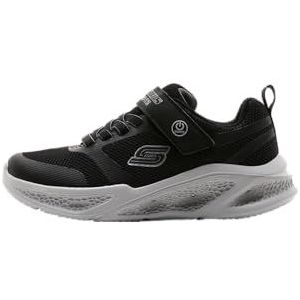 Skechers Meteor-Lights Sneakers voor jongens, Zwart, 33.5 EU