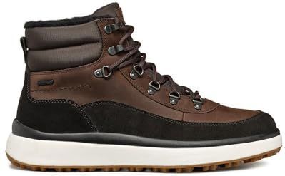 Geox - U Granito + Grip B - Enkellaars - Koffie - Waterdicht - Ademend