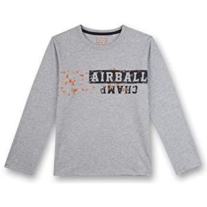 Sanetta Jongens 245166 Pyjamaopje, lichtgrijs melange, 128