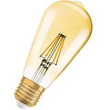 OSRAM LED lamp | Lampvoet: E27 | Warm wit | 2500 K | 4 W | helder | Vintage 1906 LED [Energie-efficiëntieklasse A++]