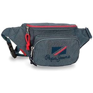 Pepe Jeans Kay heuptas met tas, blauw, 35 x 13 x 5 cm, polyester, Blauw, Eén maat, Heuptas met tas