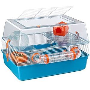 Ferplast Hamsterkooi, Grote modulaire kooi, makkelijk schoon te maken, Ferplast DUNA FUN, 55 x 47 x 37,5 cm.