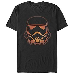 Star Wars: Classic - Pumpkin Trooper Unisex Crew neck T-Shirt Black 2XL