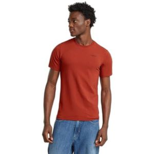 Slim Base T-shirt, rood (Rusty Red D19070-c723-a923), M