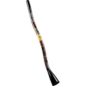 MEINL Percussion Synthetic Didgeridoo S-vorm - 51 inch (130 cm) + tas