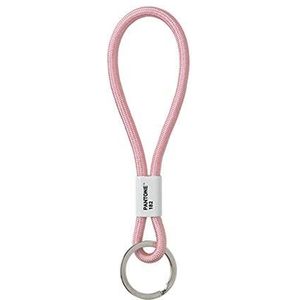 Copenhagen design PANTONE sleutelhanger S, korte sleutelhanger, nylon, lichtroze, 182 C