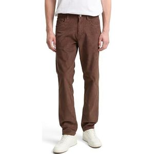 TOM TAILOR Chino 'Marvin'  chocoladebruin