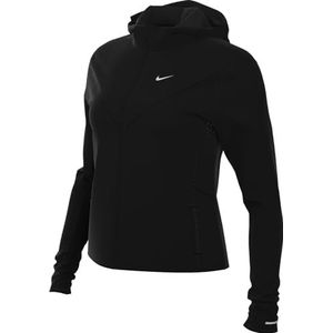 Nike Damesjas W Nk Swift Uv Jkt, zwart/reflecterend zilver, FB7480-010, XL