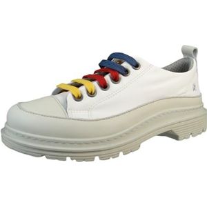 Artunisex. 118941108003_008 Schoenen Nylon Rood Birmingham (41), Stof, Plat, Veters, Casual