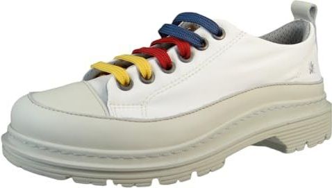 Artunisex. 118941108003_008 Schoenen Nylon Rood Birmingham (41), Stof, Plat, Veters, Casual