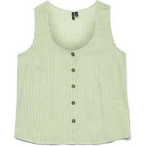 Vmbumpy - Overhemd - Mouwloos - Knoopsluiting - Standard Fit