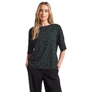 Street One - New Crista - T-shirt - Dierenprint - Viscosemix