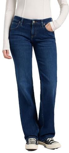 Lee - Zoe - Spijkerbroek - Diep Indigoblauw - Regular Fit