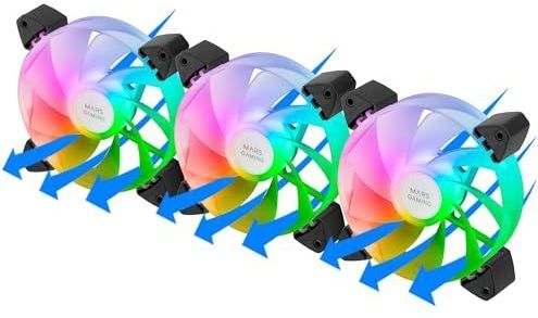 Mars Gaming - Mf-3ar - Ventilator - 3 Eenheden - ARGB - 120mm