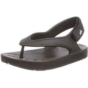 Fitflop Iqushion Teenslippers voor kinderen, ergonomische ruggordel, zwart, 23 EU, zwart, 23 EU