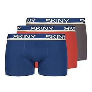 Skiny Herenbroek, verpakking van 3 stuks, katoen, multipack, Spirit Selection, M