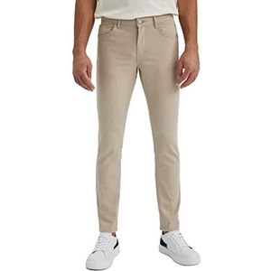 DeFacto Joggingbroek voor heren, sportbroek voor heren, beige, 28W x 30L