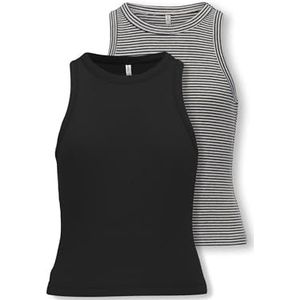 ONLY GIRLS - Tanktop - 2-pack - Kleur