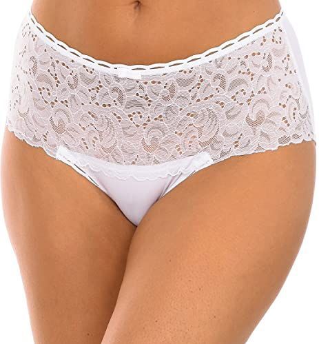 Playtex - Cœur Croisé - Midi Slip - Wit - Polyamide