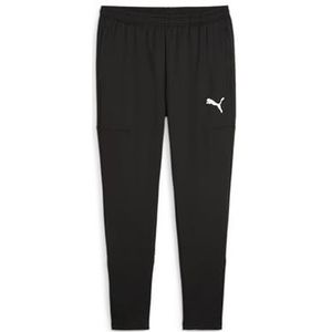 PUMA - teamGOAL - Trainingsbroek - Zwart - 90% Gerecycled Polyester, 10% Elasthaan