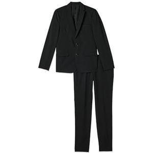JACK & JONES Jprsolar Suit Noos Jnr pak voor jongens, zwart, 164 cm