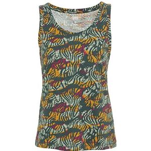 Camel Active Womenswear T-shirt voor dames, Camouflage Multicolo, XS