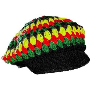 Crochet Reggae/Rasta Cap"" -