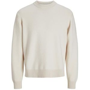 JORAVONDALE Jacquard Knit Crew Neck, sea salt, L