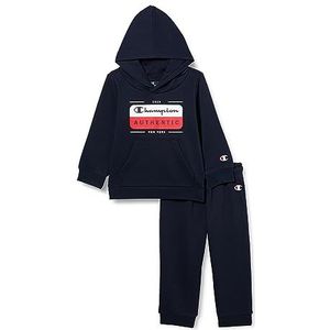 Champion Legacy Legacy American Classics TD - Graphic Shop Hooded compleet, marineblauw, 6 maanden baby 0-24 FW23, Blu Marino