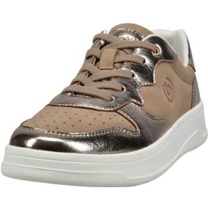 bugatti - Sneakers Laag - Camel/Goud - Imitatieleder - Profielzolen