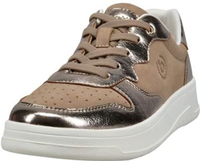 bugatti - Sneakers Laag - Camel/Goud - Imitatieleder - Profielzolen