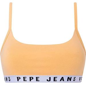 Pepe Jeans Solid STR Brlt Beha voor dames, Geel (yellow), L