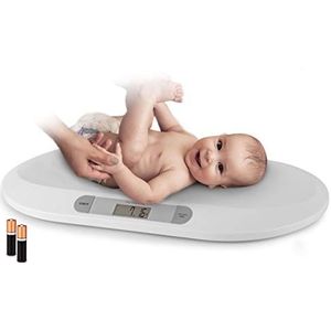 Babyweegschaal, digitaal, 20 kg, zuigelingen, pasgeborenen, kinderweegschaal, dierenweegschaal, Ricokids