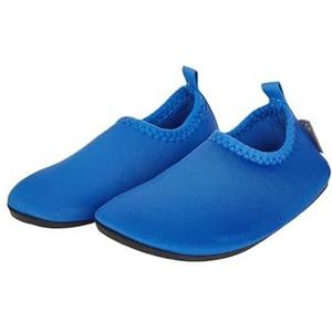 Sterntaler Badschoenen, effen, sneldrogend, uniseks, comfortabele strandslippers, koningsblauw, 20 EU