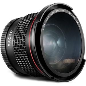 Altura Photo 58MM 0,35x Fisheye Wide Angle Lens with Macro Close-Up portie